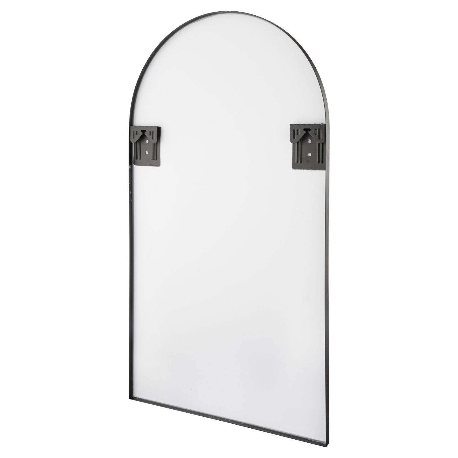 Black Superia Arch Stainless Steel Mirror