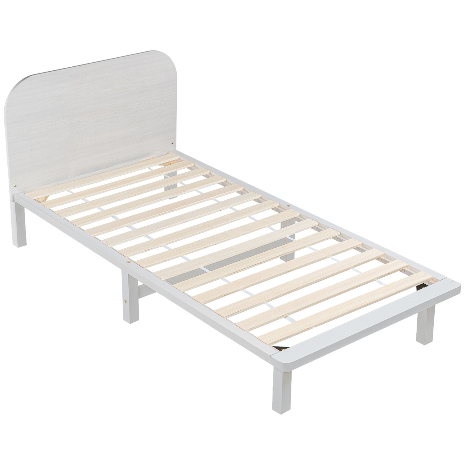 Akira Pinewood Bed