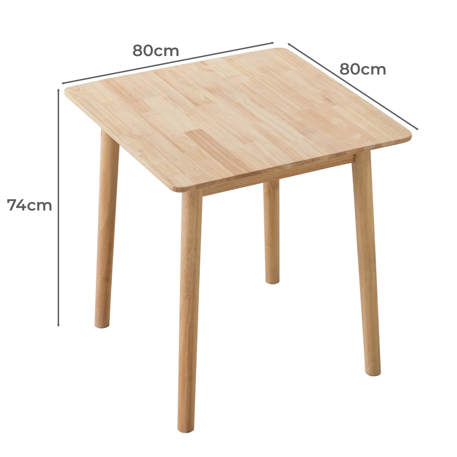 Danish Rubberwood Dining Table