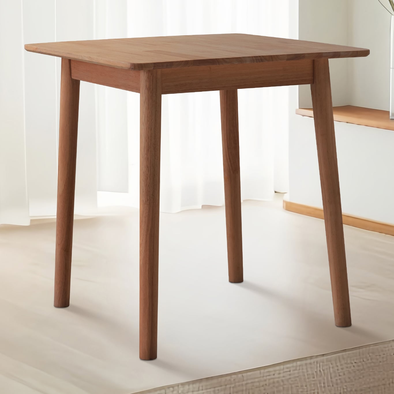 Danish Rubberwood Dining Table