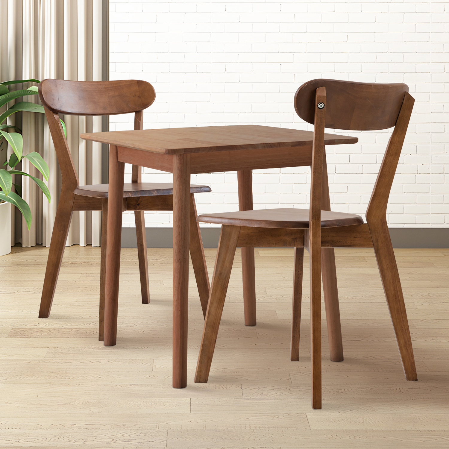 Danish Rubberwood Dining Table