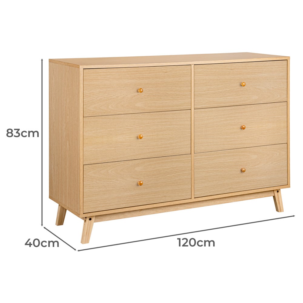 Davor 6 Drawer Chest