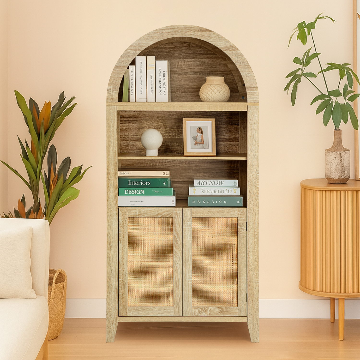 Amira-Arched-Bookcase