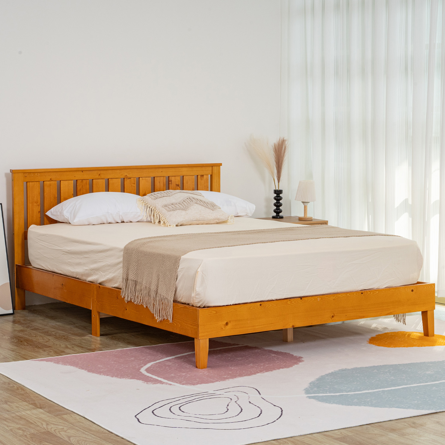 Verelle-Pine-Wood-Bed-Frame