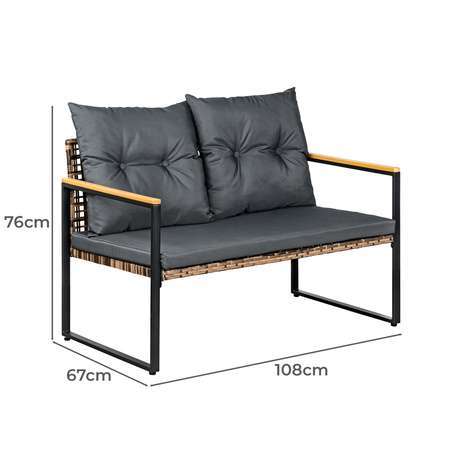 4 Seater Kristy Outdoor Lounge Set