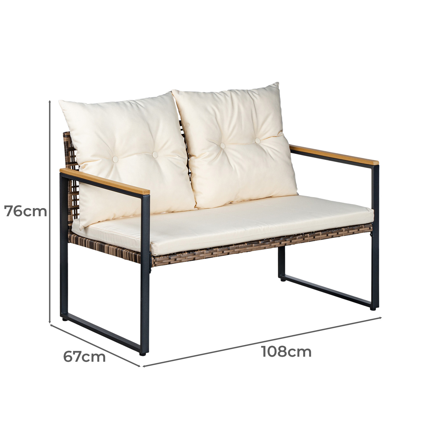 4 Seater Kristy Outdoor Lounge Set