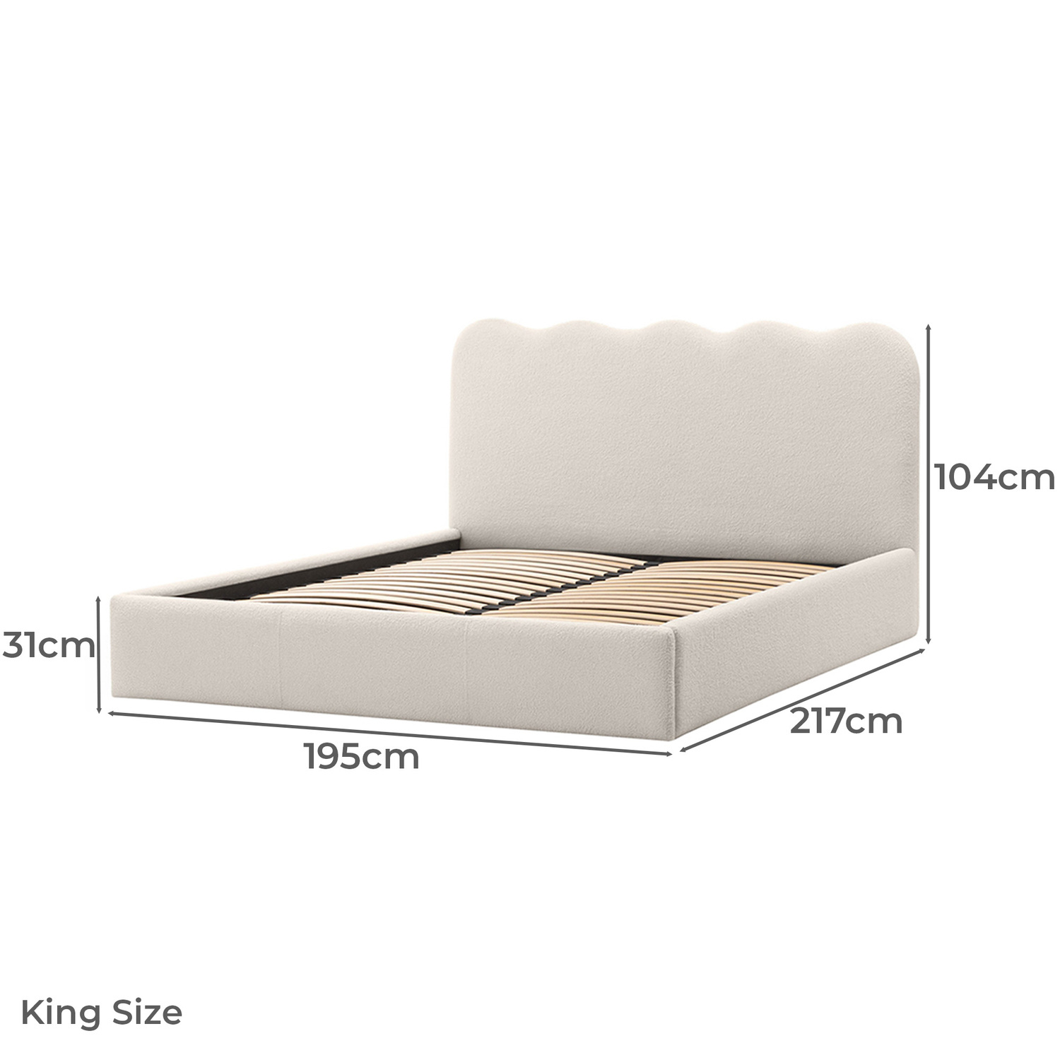 Hughes Boucle Gas Lift Bed