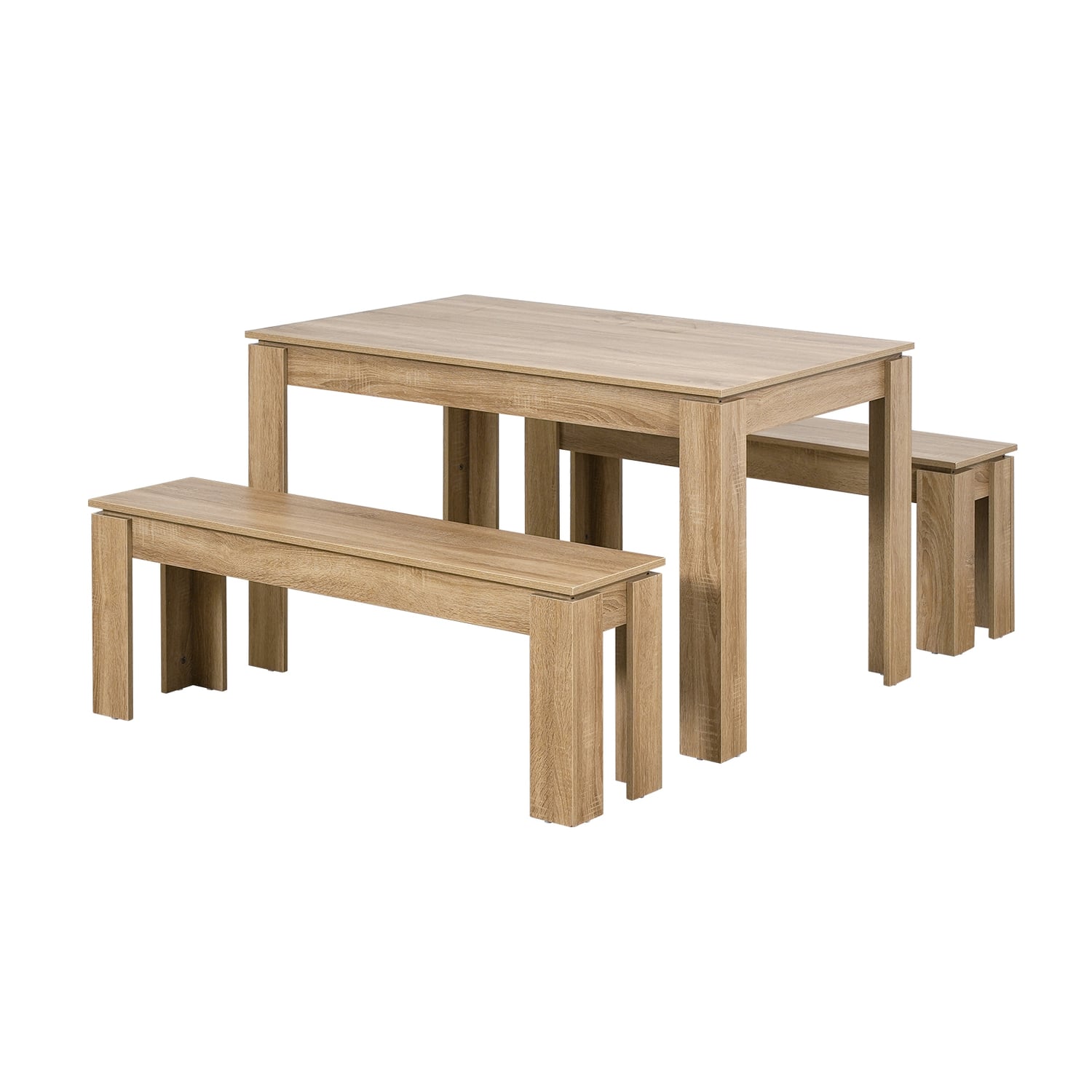 4 Seater Campos Dining Table and Bench Set