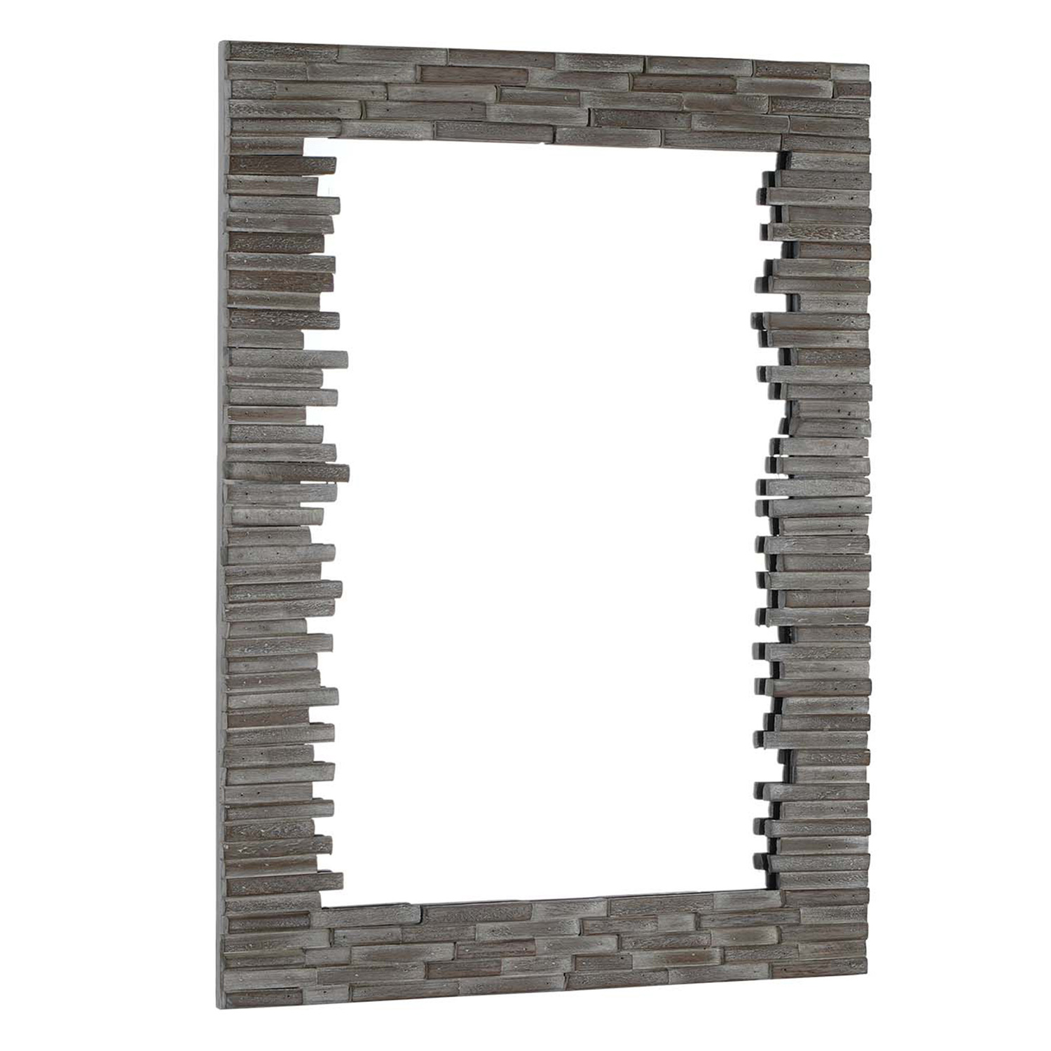 Burbank Paulownia Wood Wall Mirror