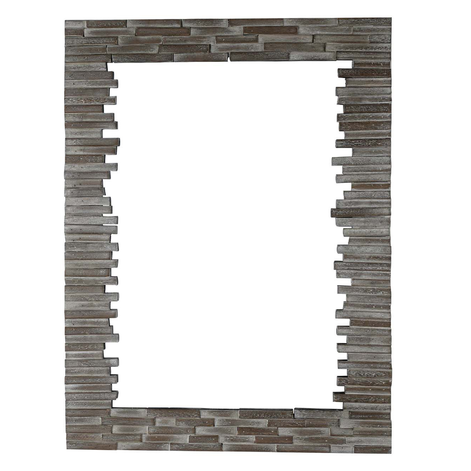 Burbank Paulownia Wood Wall Mirror
