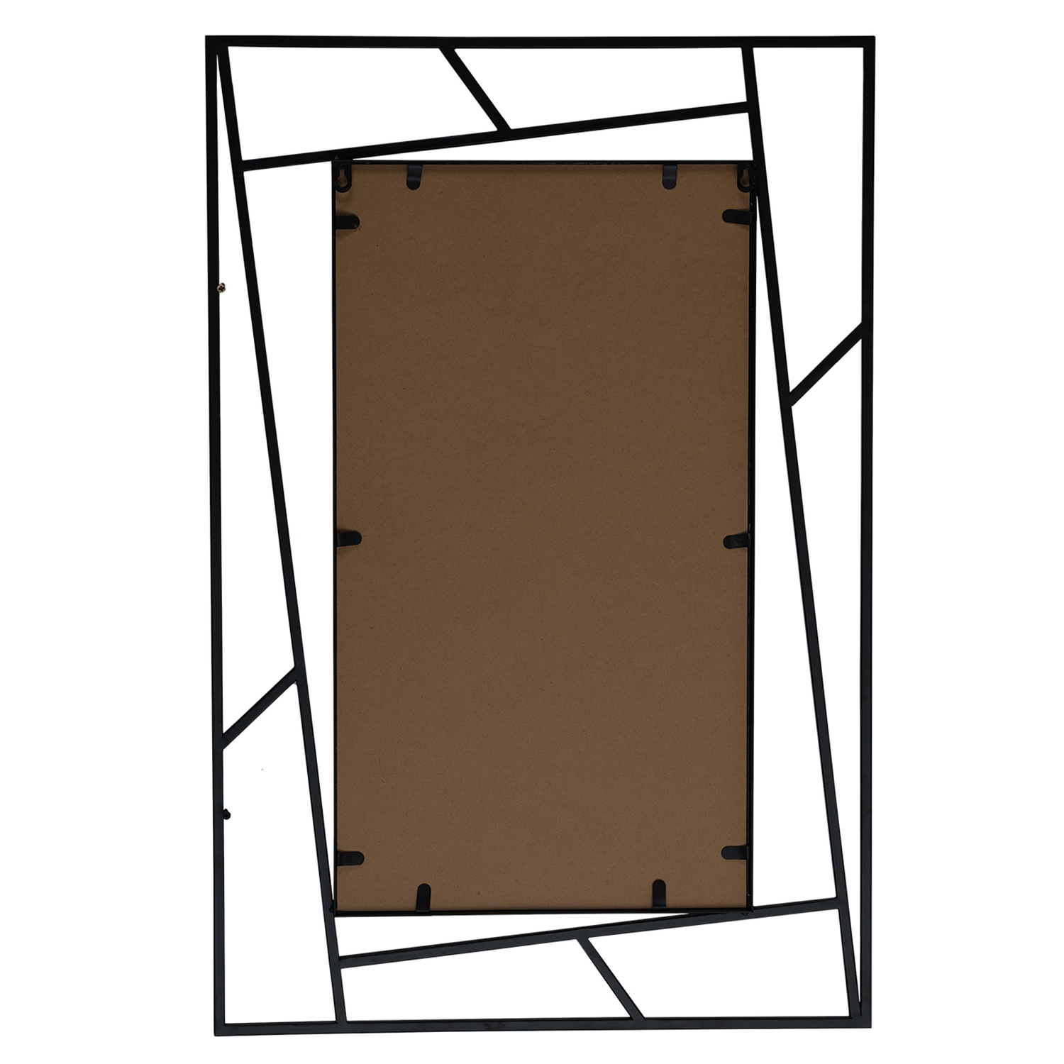 Fontana Rectangular Metal Wall Mirror