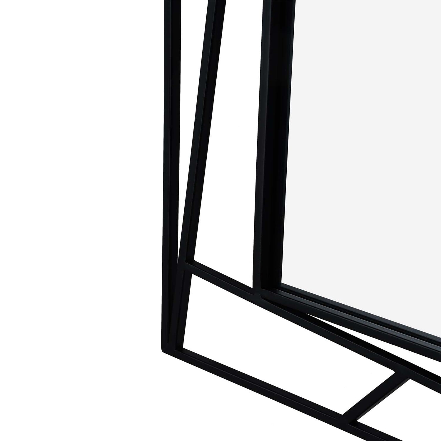 Fontana Rectangular Metal Wall Mirror