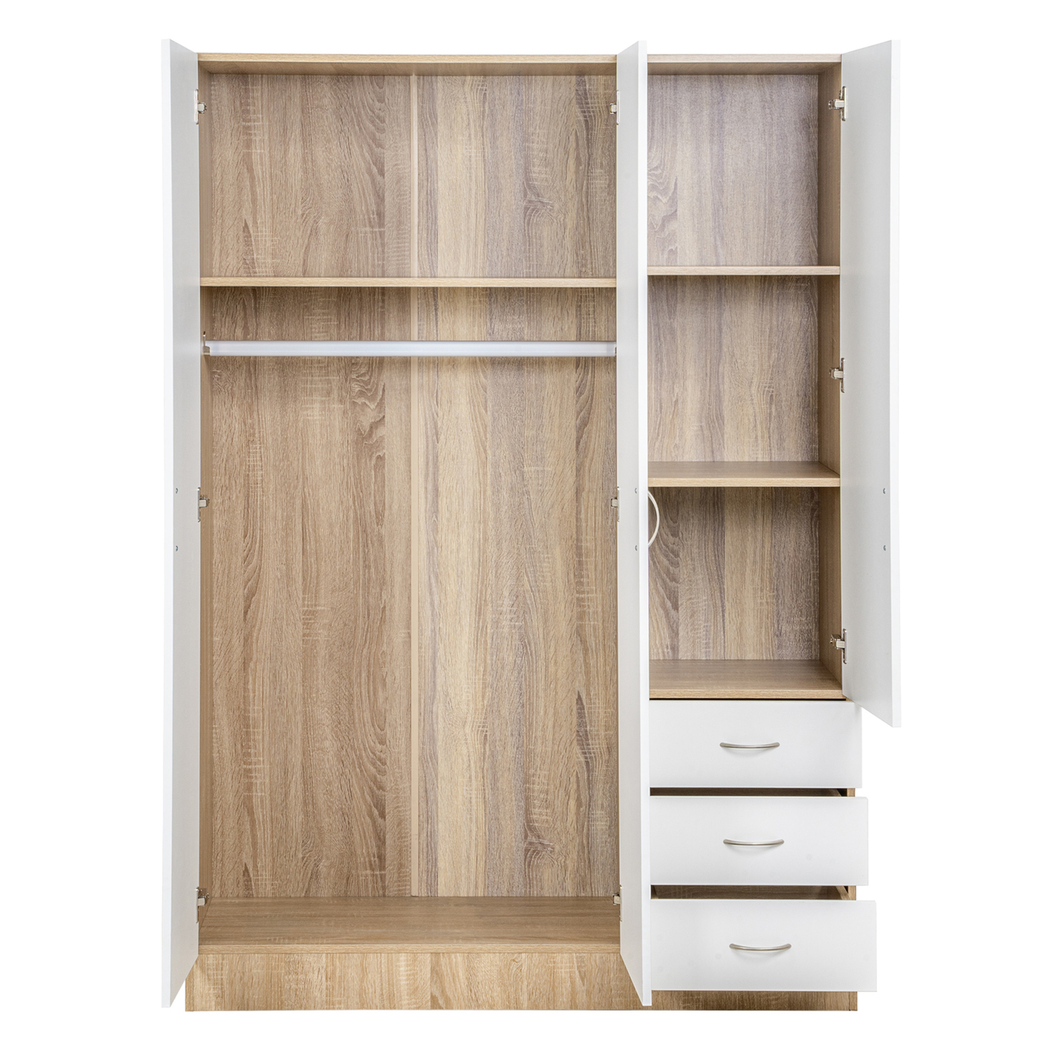 Jazmine 3 Door & 3 Drawer Wardrobe