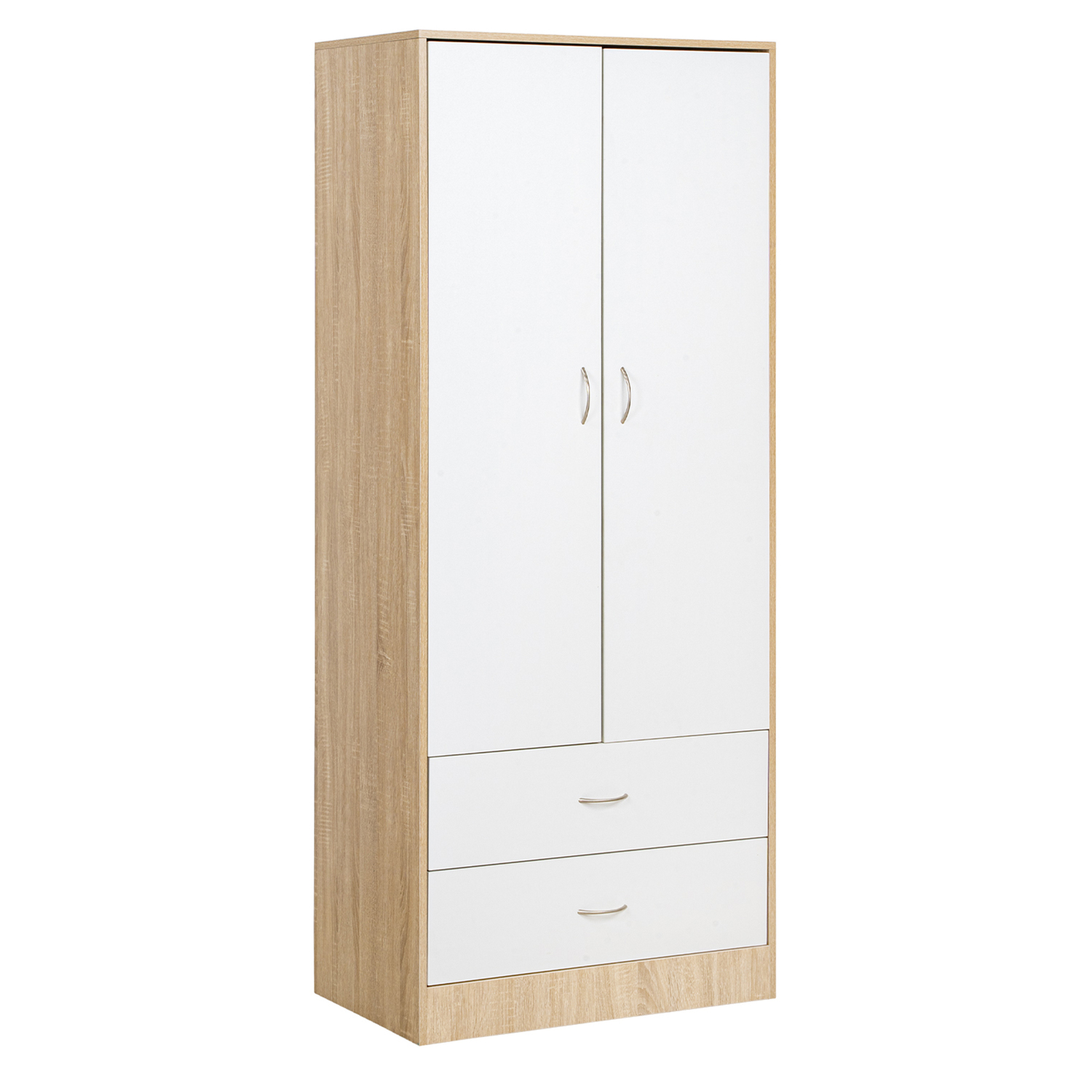 Jazmine 2 Door & 2 Drawer Wardrobe