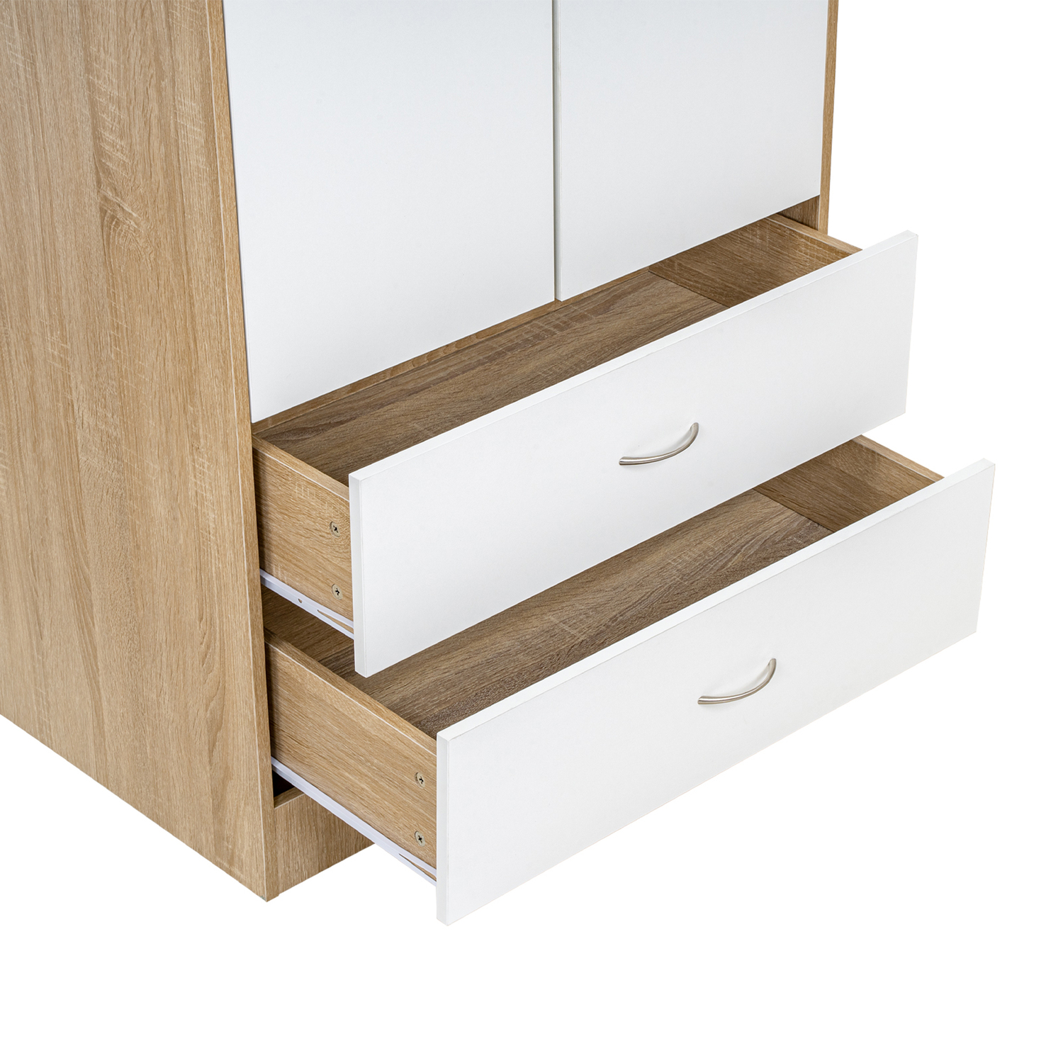 Jazmine 2 Door & 2 Drawer Wardrobe
