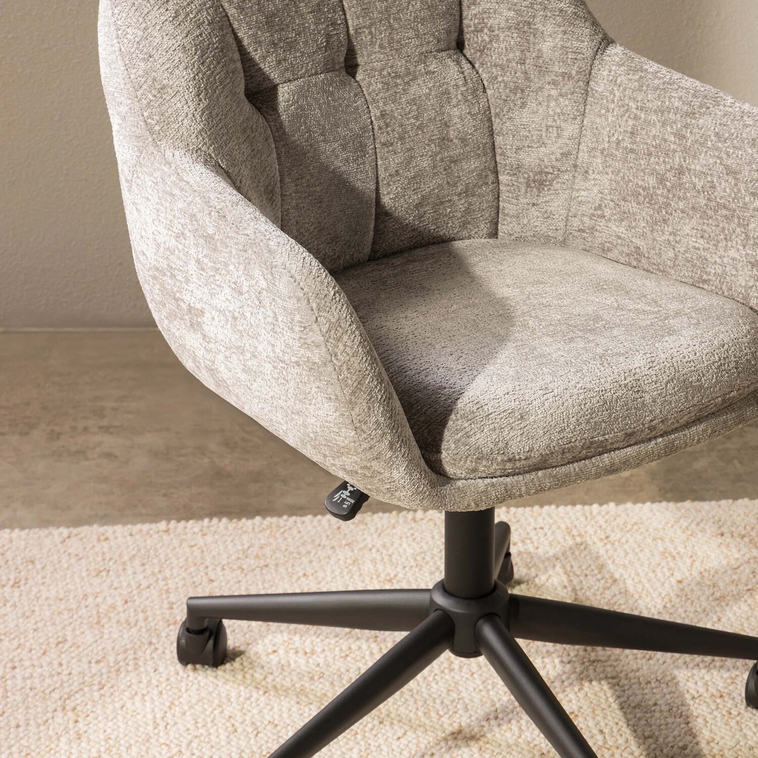 Harriet Linen-Look Office Chair
