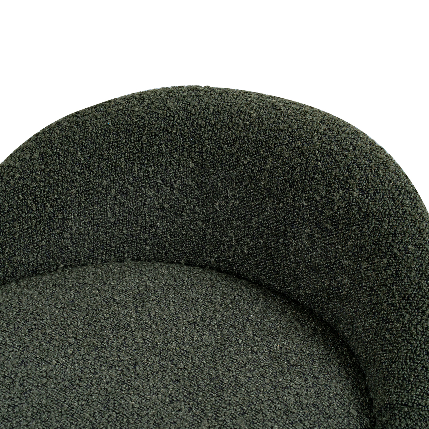 71.5cm Yuri Boucle Swivel Bar Stools
