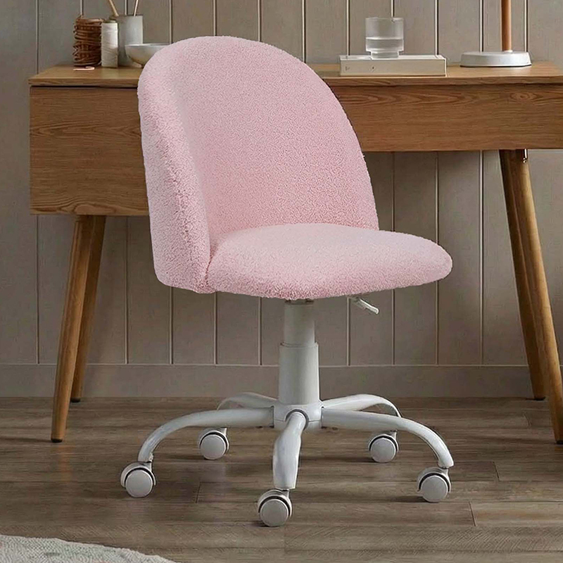 Dmitri Boucle Home Office Chair