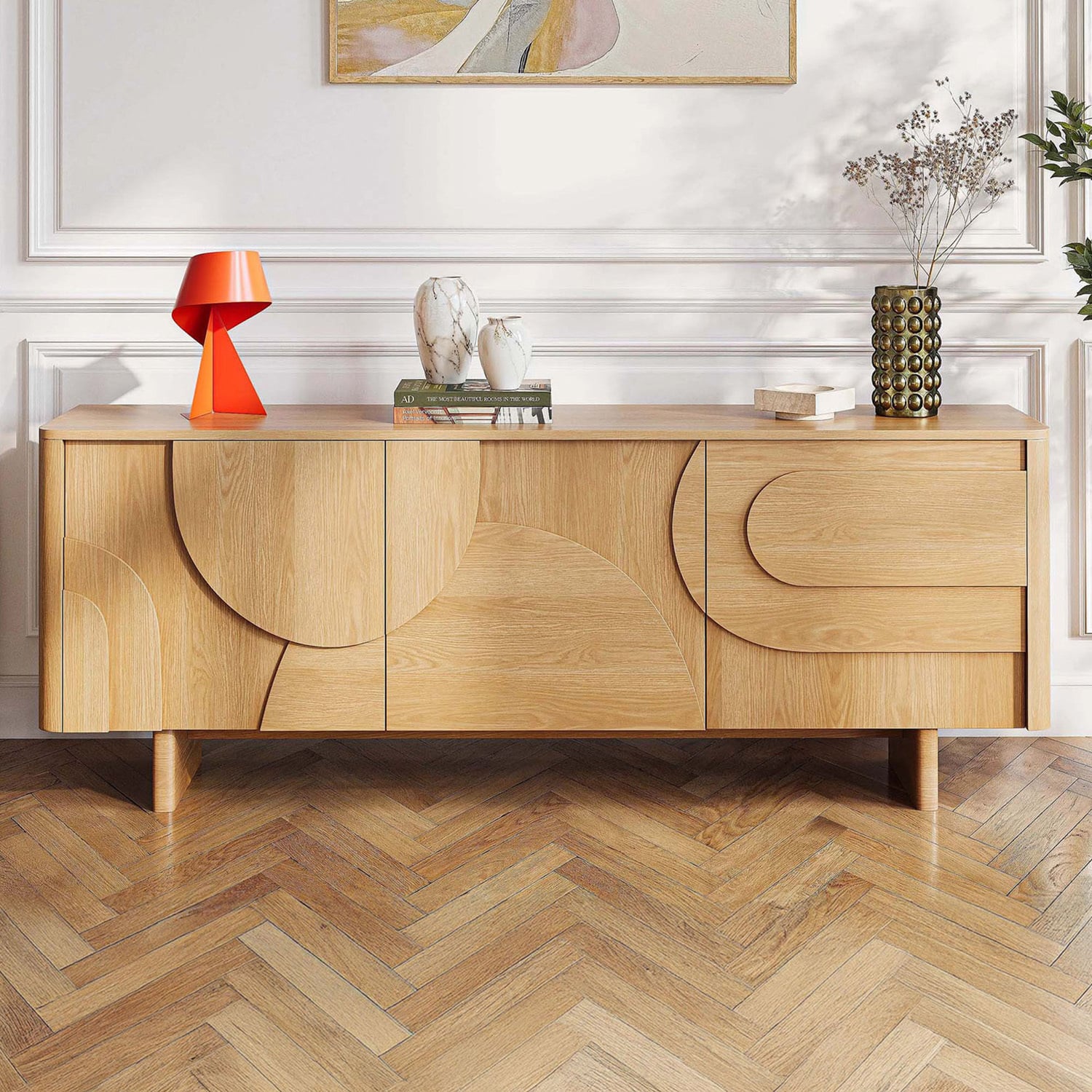 Kleon 3 Door Sideboard