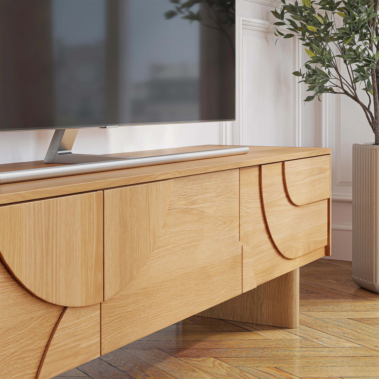 Kleon 3 Door Entertainment Unit
