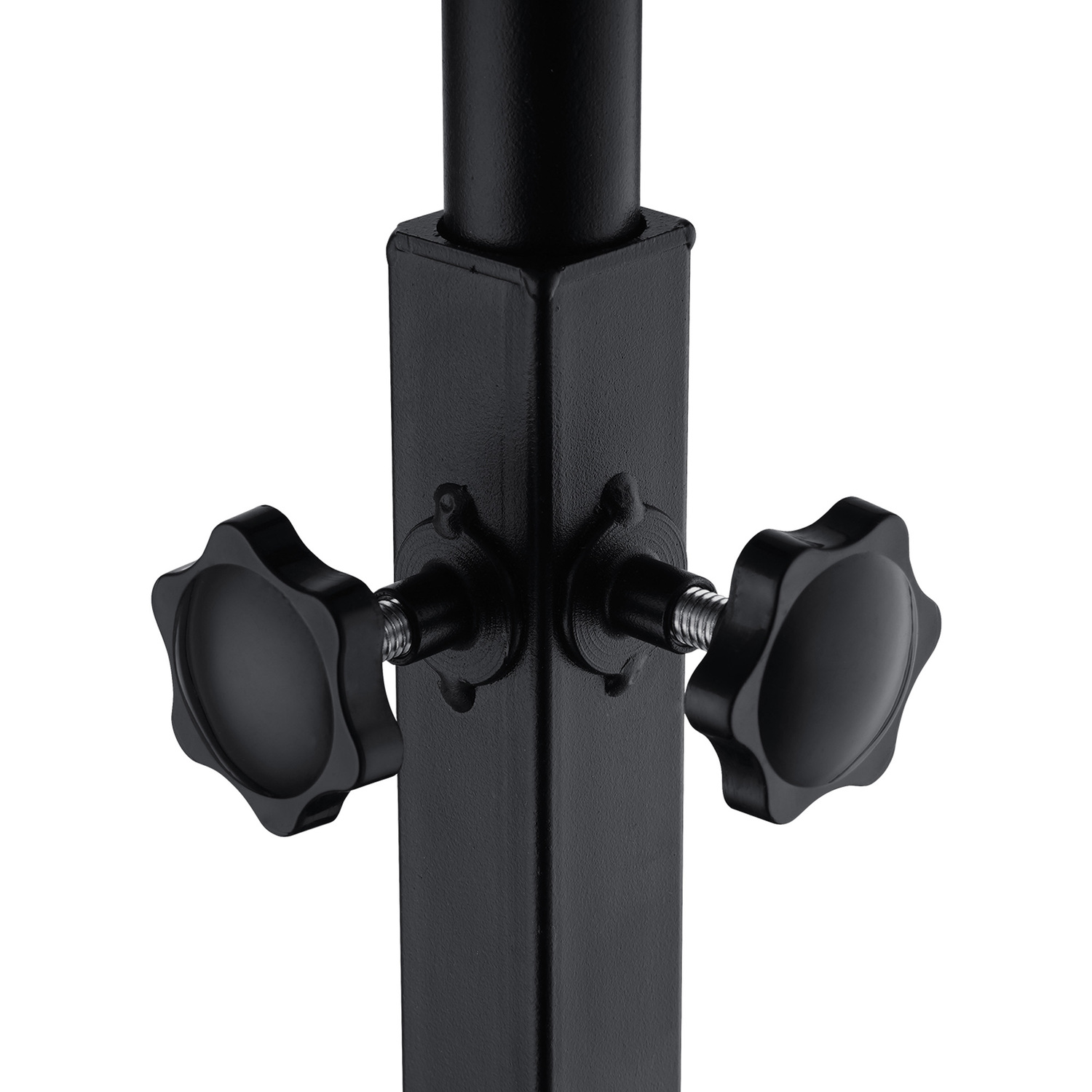 Anita Bamboo & Steel Adjustable Side Table