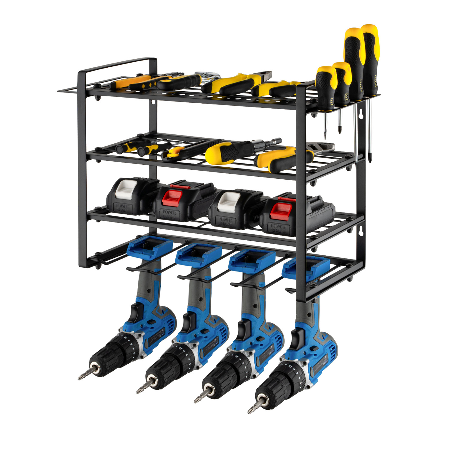 4 Tier Thora Power Tool Utility Rack