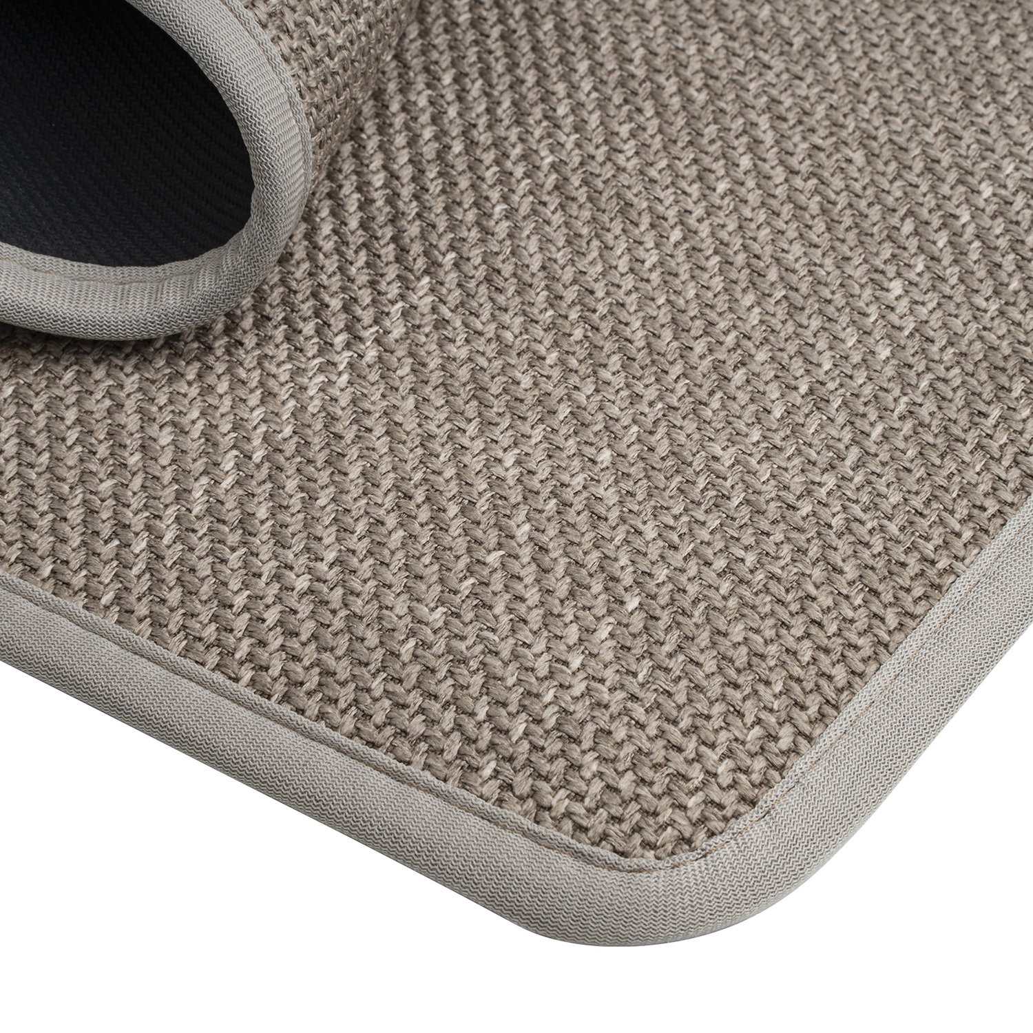 2 Piece Khaki Silja Kitchen Mat Set
