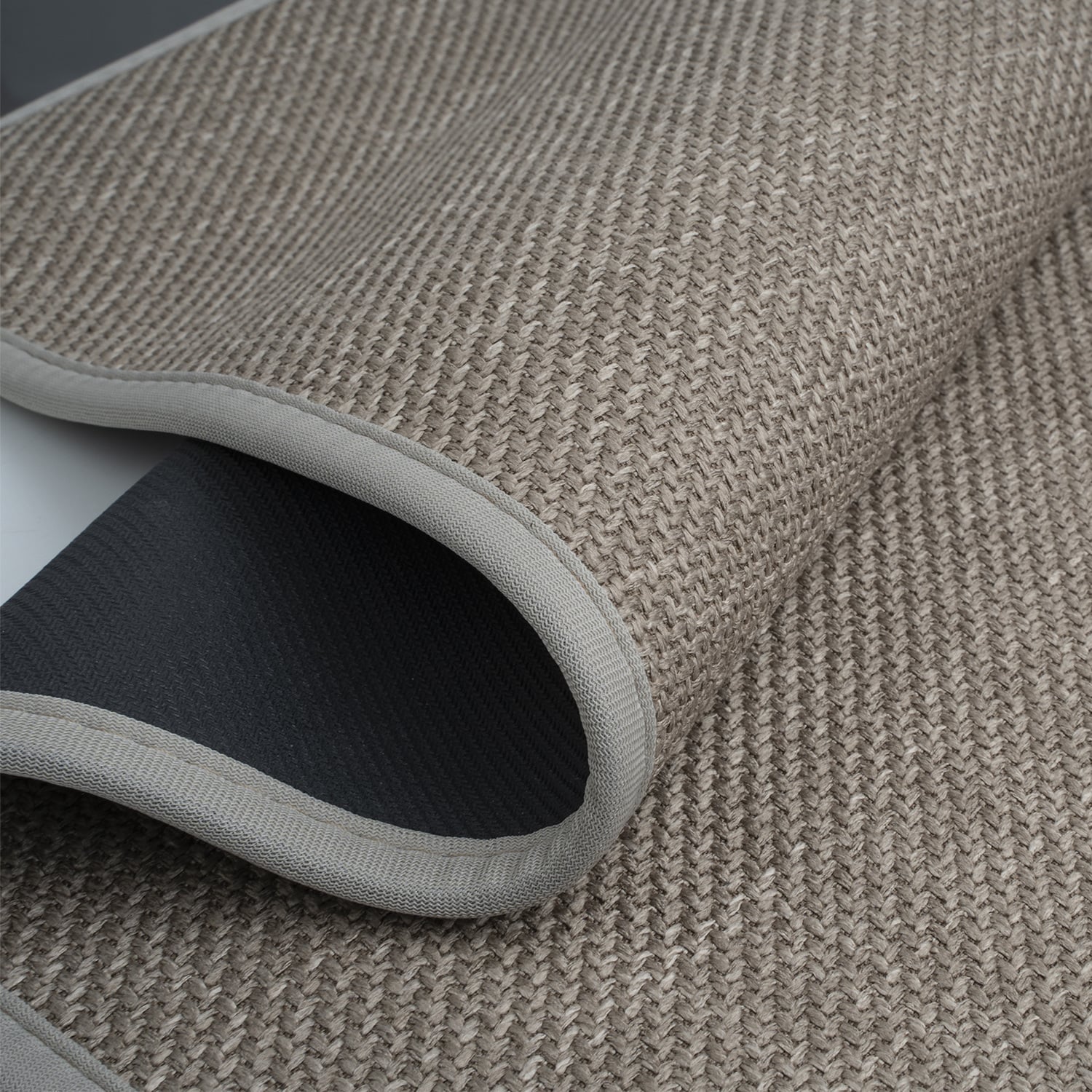 2 Piece Khaki Silja Kitchen Mat Set
