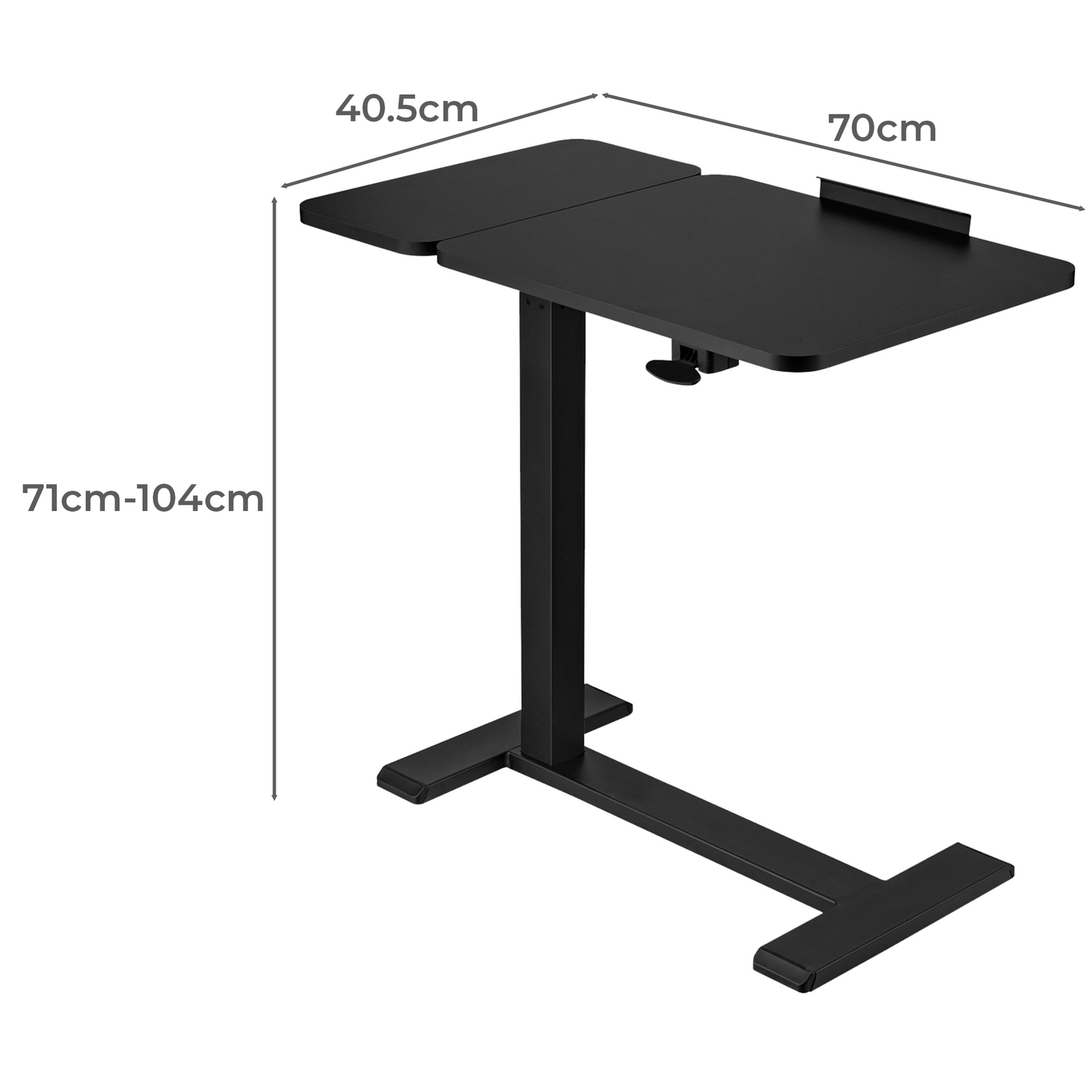 Yareli Bamboo Adjustable Side Table