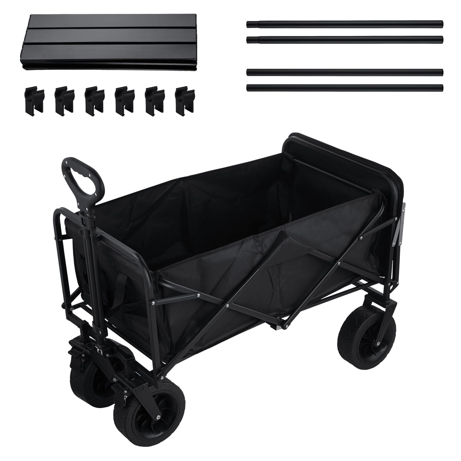 Fluver Outdoor Collapsible Wagon Cart