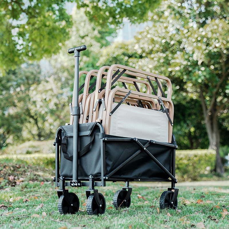 Dowee Outdoor Foldable Wagon Cart