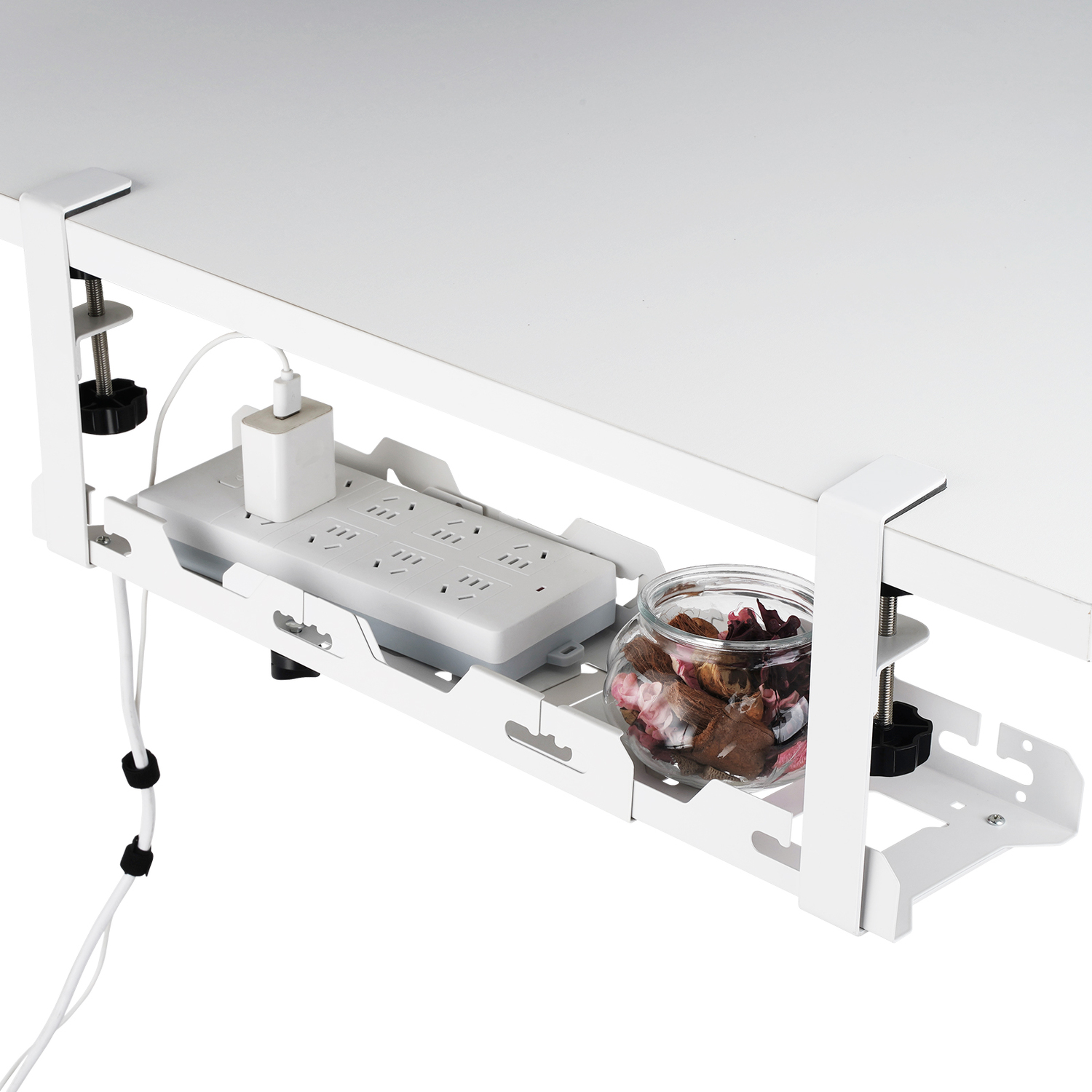 Ripley Steel Under Desk Cable Management