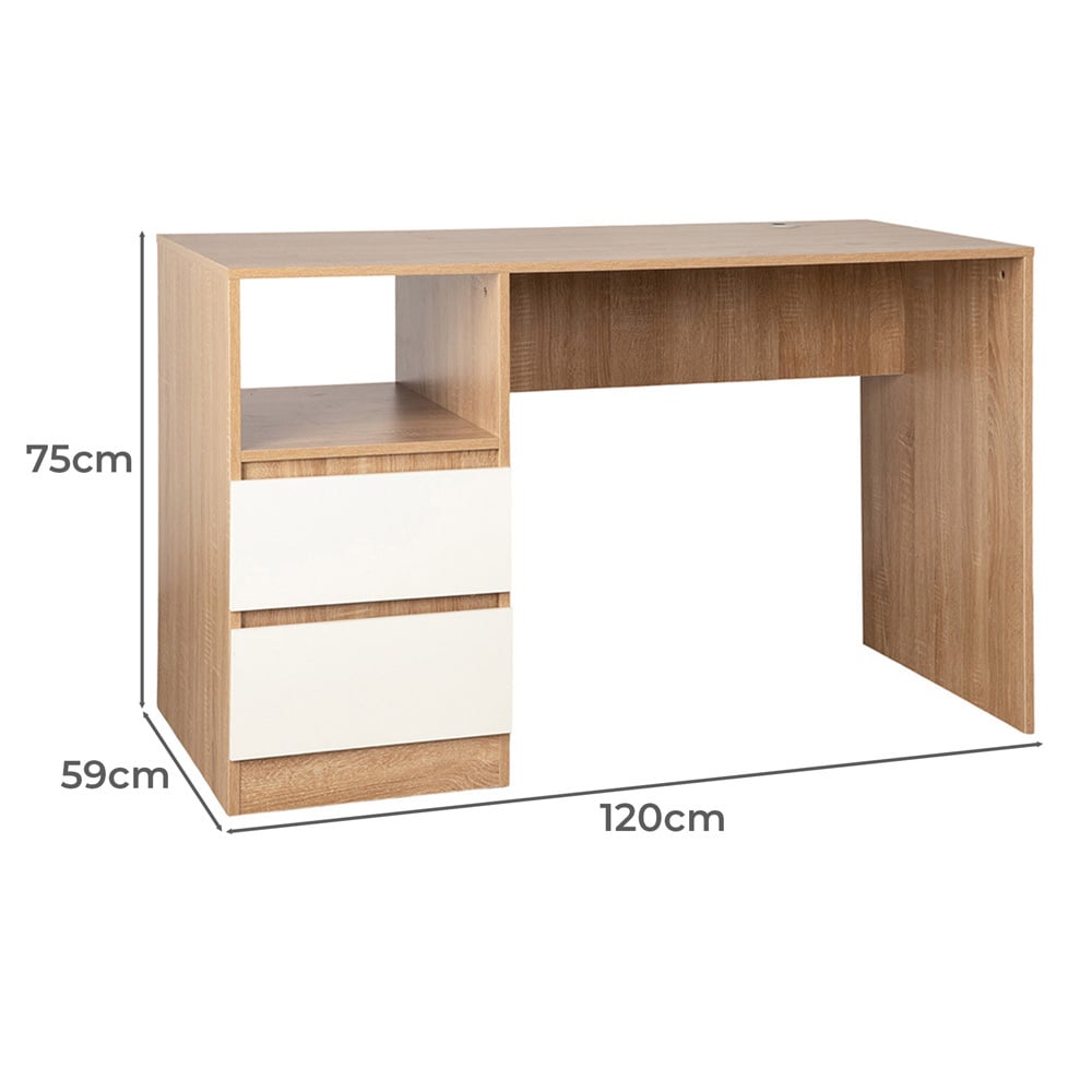Tamara 2 Drawer Desk