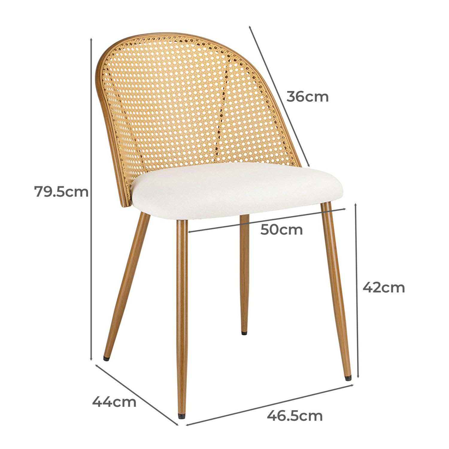 Dana PE Rattan Dining Chairs