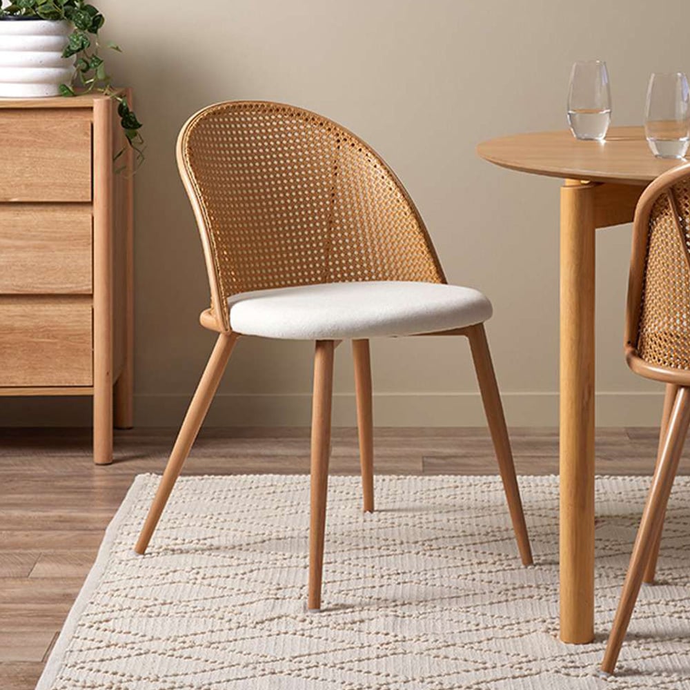 Dana Rattan Dining Chairs