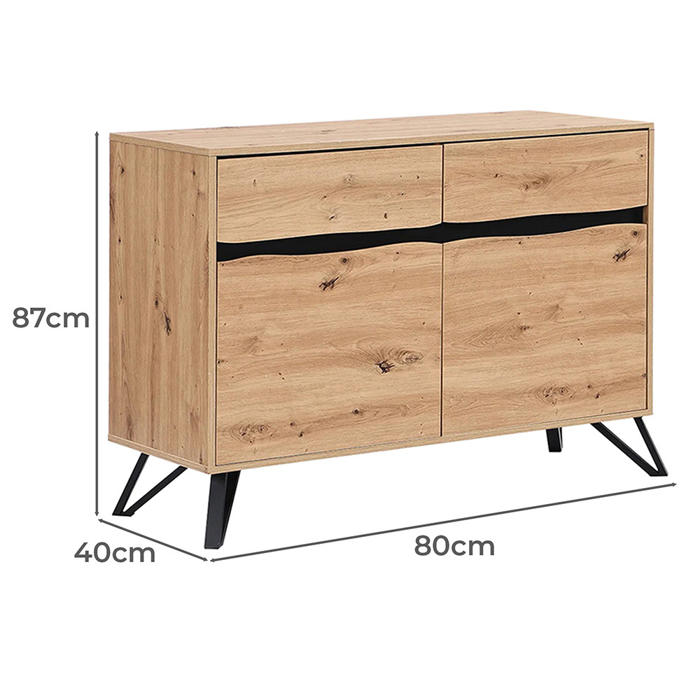 Luca 2 Door 2 Drawer Sideboard