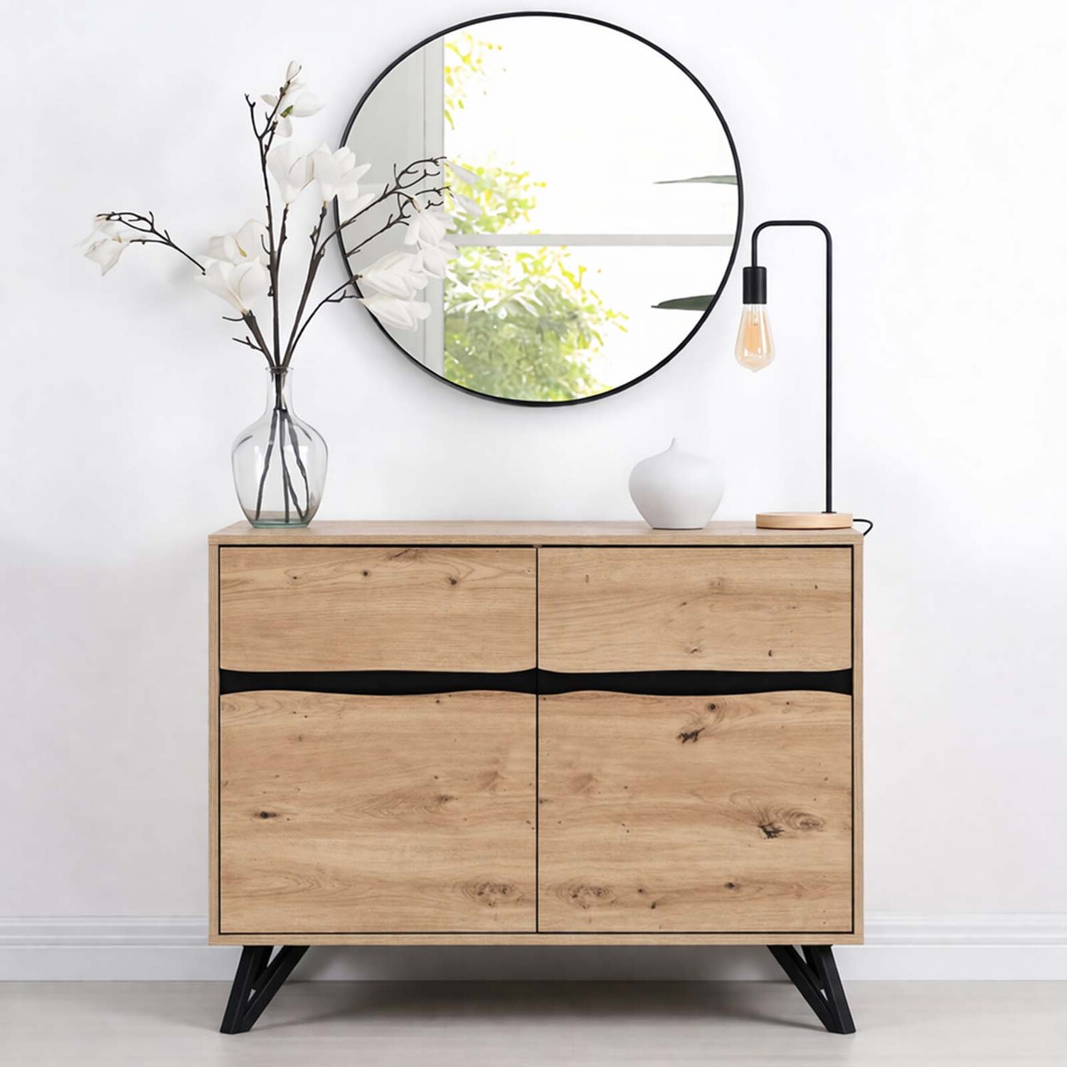 Luca 2 Door 2 Drawer Sideboard