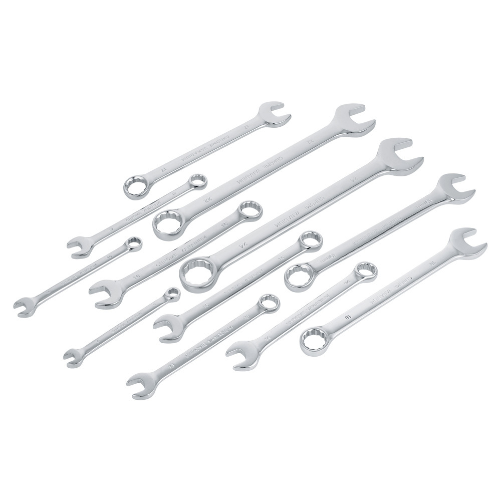 12 Piece Reigh Portable Dual-Purpose Combination Wrench Set