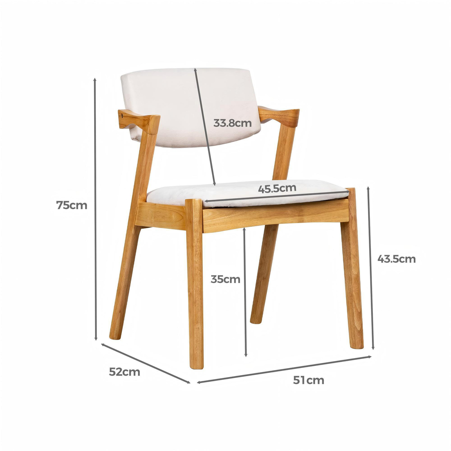 Kai Kristiansen 42 Replica Velvet Dining Chairs