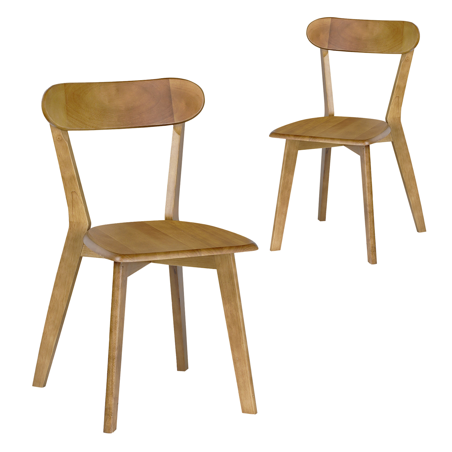 Sylvie Rubberwood Dining Chairs