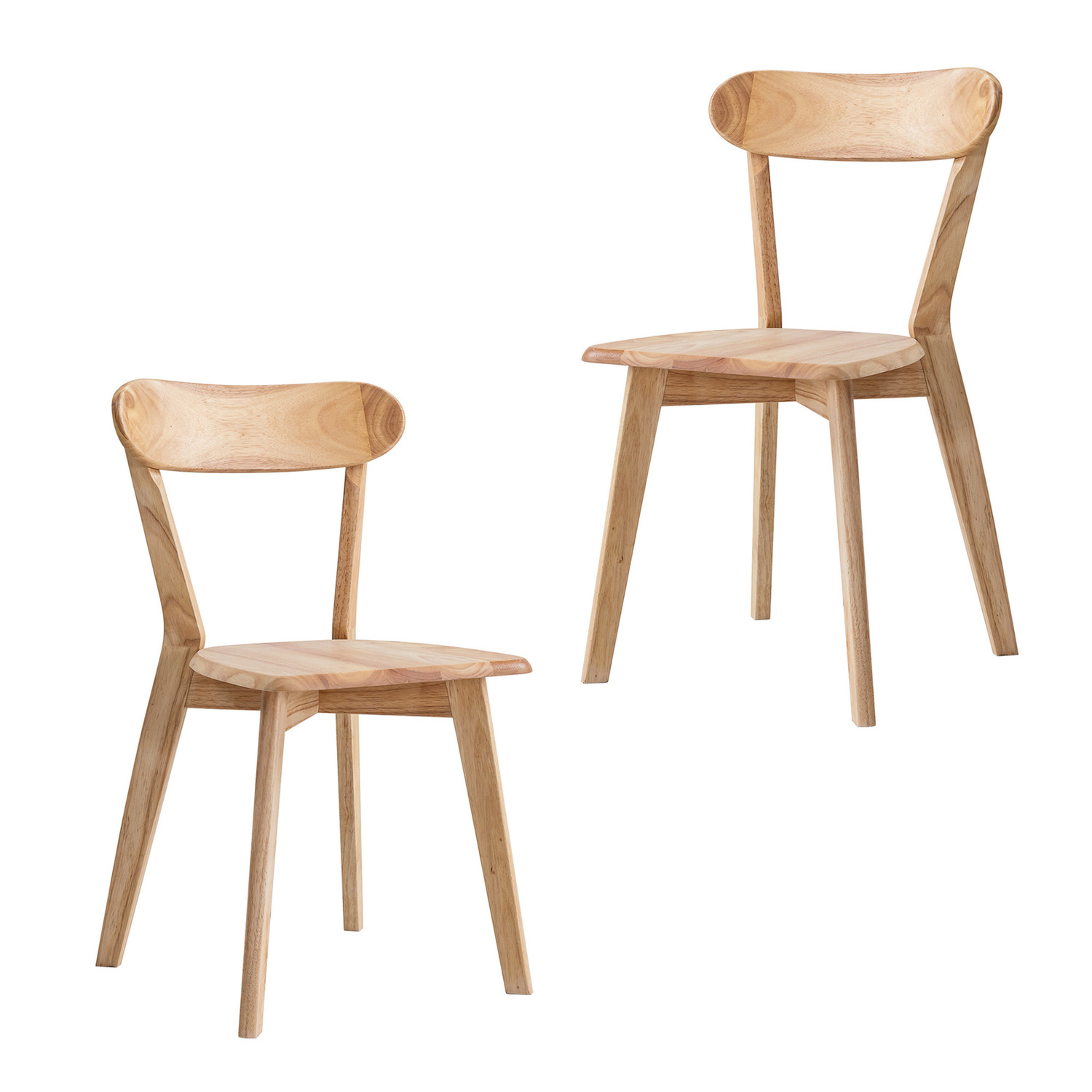 Sylvie Rubberwood Dining Chairs