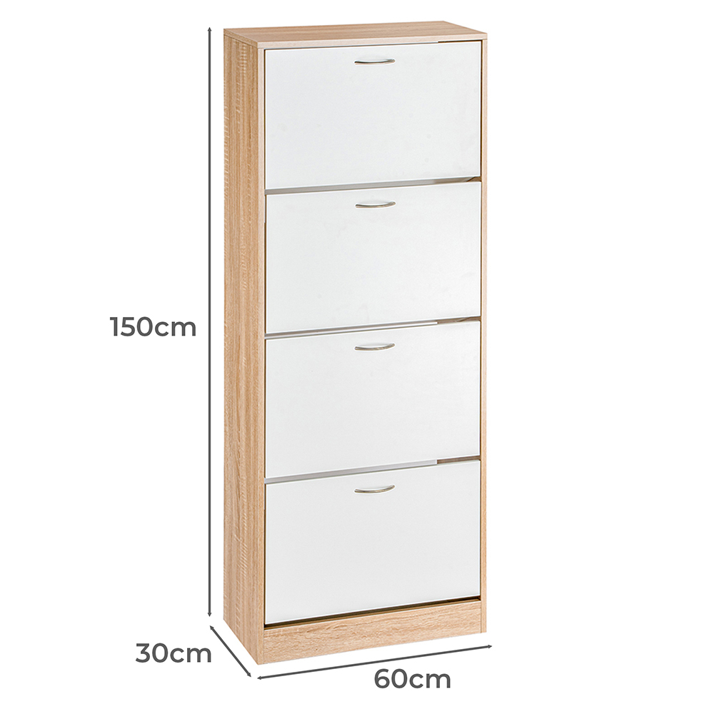 Ophelia 4 Door Shoe Cabinet
