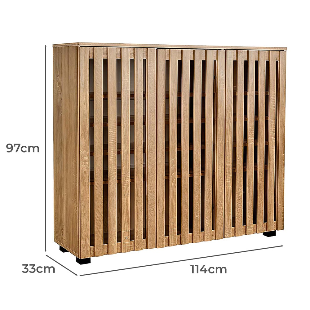 Samia 3 Door Shoe Cabinet