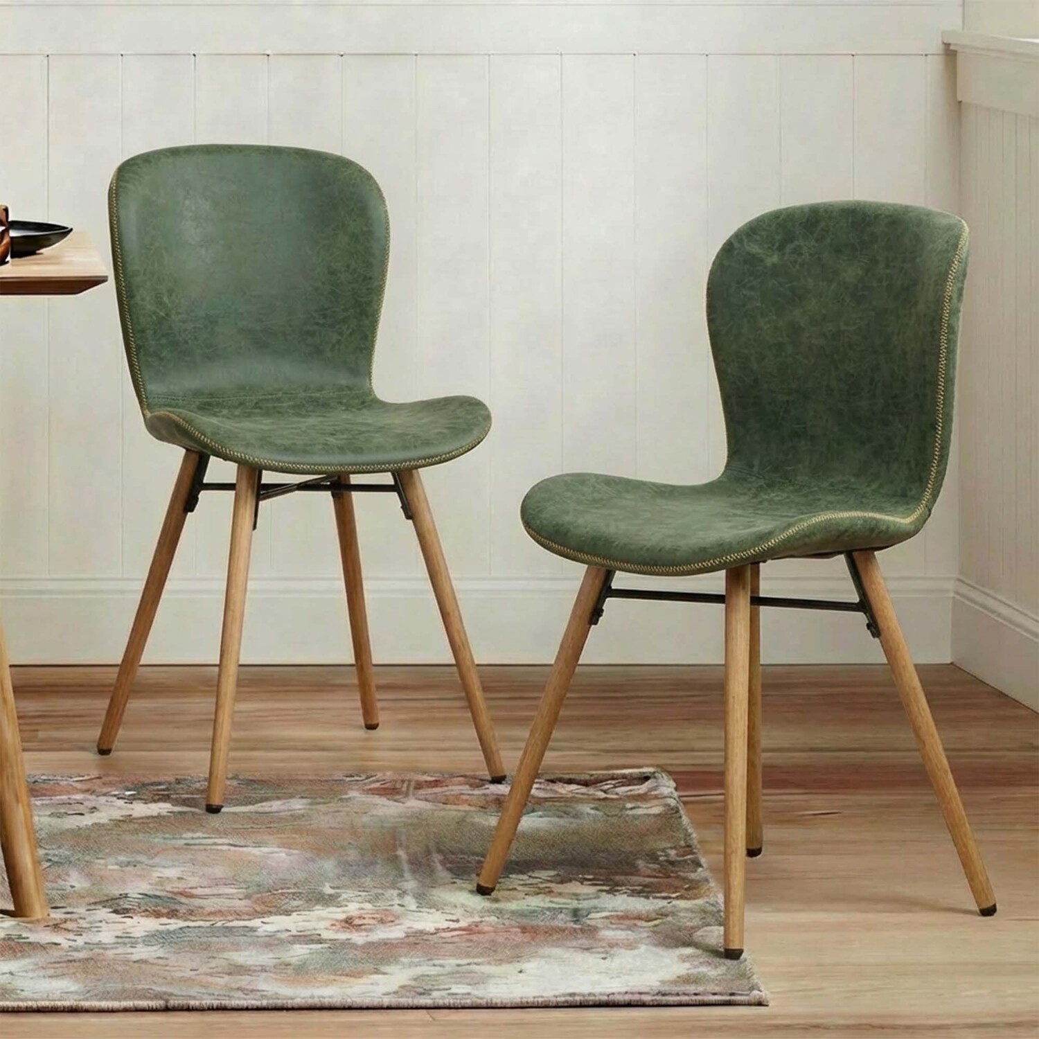 Avelis Faux Leather Dining Chairs