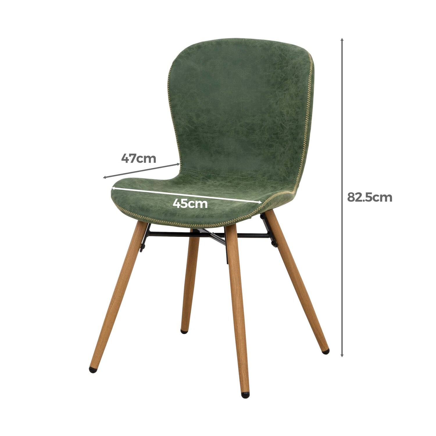 Avelis Faux Leather Dining Chairs