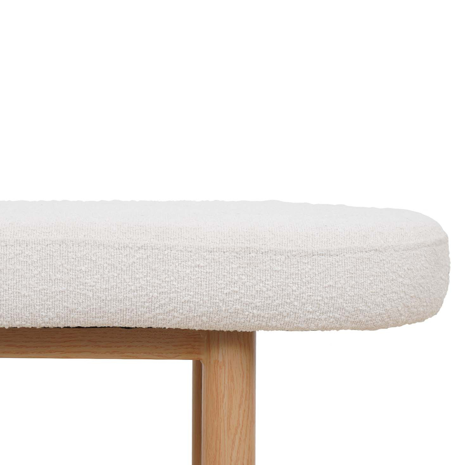 Roselin Boucle Dining Bench