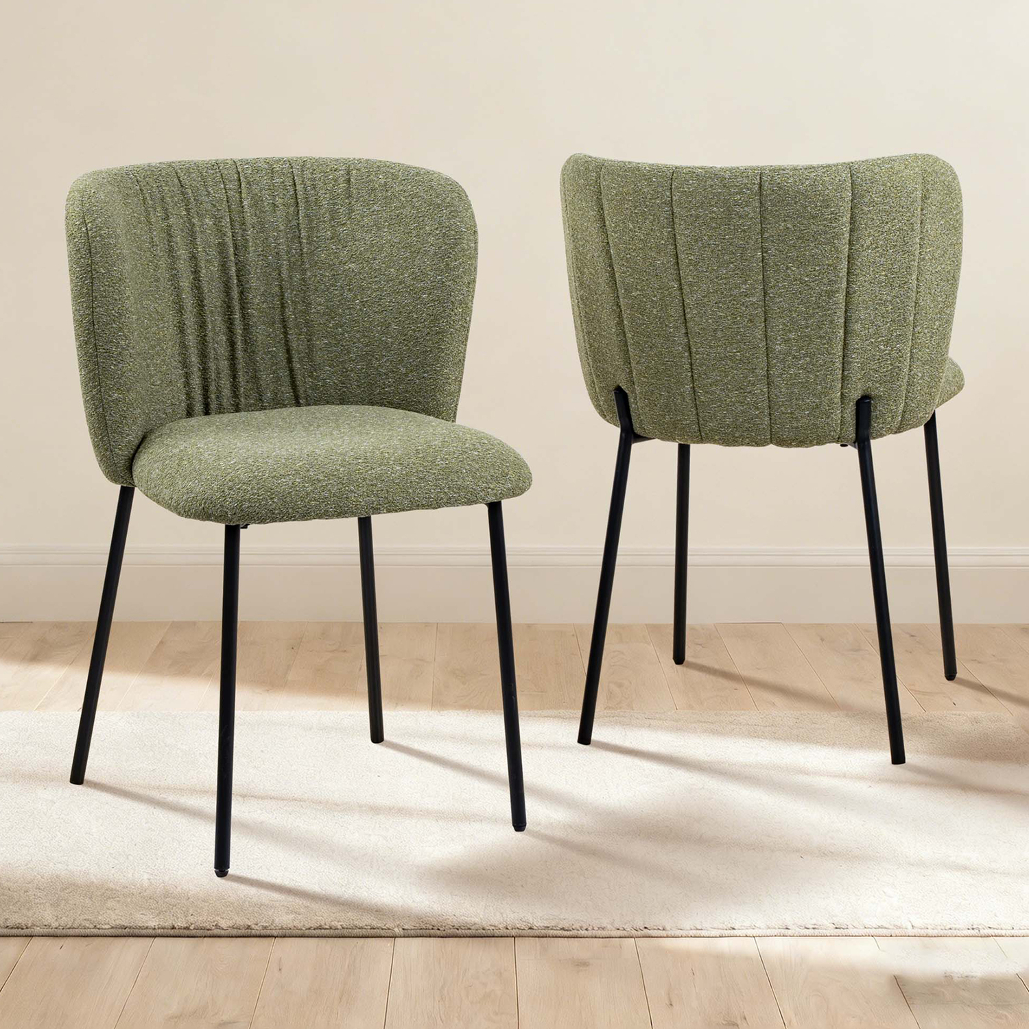 Monty Boucle Dining Chairs