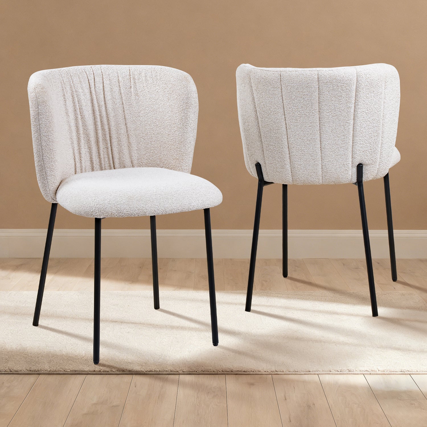 Monty Boucle Dining Chairs