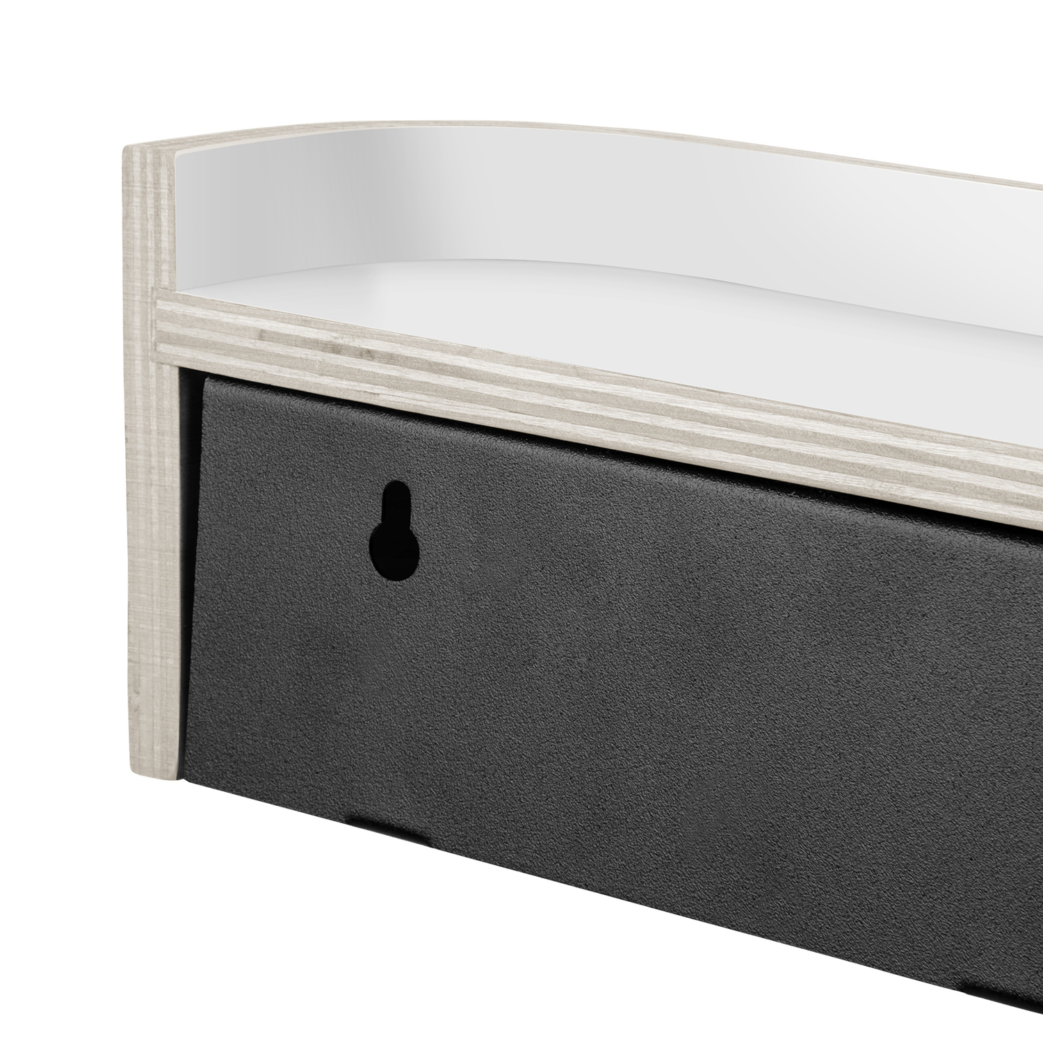 Daro Floating Shelf with Hooks
