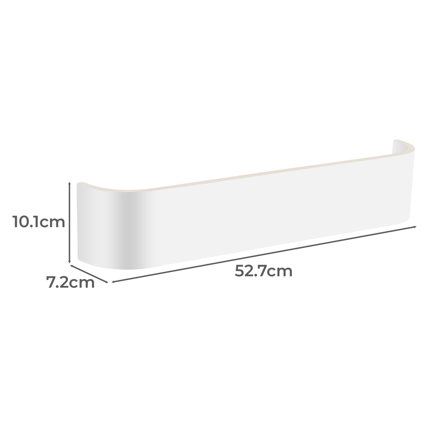 Daro Floating Shelf with Hooks